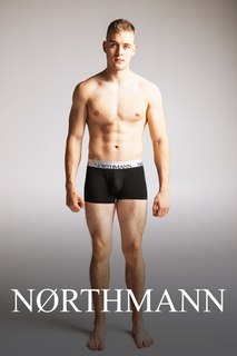 Трусы мужские NORTHMANN HI черные M