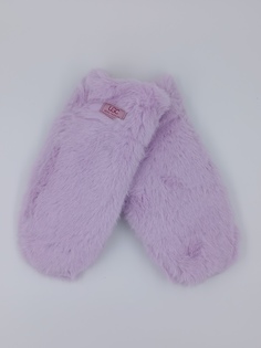 Варежки женские ZW-ANG124 фиолетовые, one size No Brand