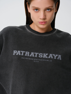 Свитшот женский Patratskaya 19903 серый XXL