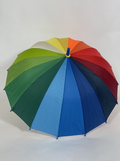 Зонт женский YuZont 5535 разноцветный с синим