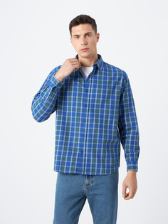 Рубашка мужская TURIN SMM-TAL-FW-1007 синяя XXL