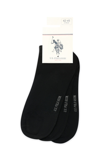 Комплект носков мужских U.S. POLO Assn. A081SZ013P02JAMES-YDM-2 черных 2