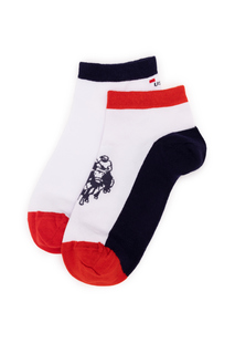 Комплект носков мужских U.S. POLO Assn. A081SZ013P02TAMAS-IY22 белых one size