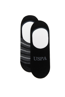 Комплект следков мужских U.S. POLO Assn. A081SZ013P03DARLE черных one size