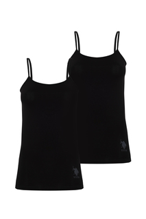 Комплект топов домашних женских U.S. POLO Assn. I082SZ0IT066215-B черных 36