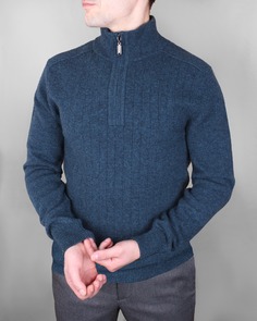 Свитер мужской Скаллезиони 8308 синий 58 RU