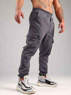 Брюки мужские FIZULI JOGGER001F серые XXL