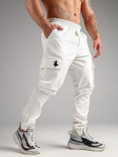 Брюки мужские FIZULI JOGGER001F белые L