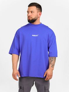 Футболка мужская FIZULI OVER-FUT001 фиолетовая M