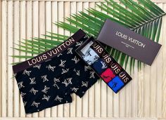 Комплект трусов мужских LOUIS VUITTON LL:8006 разноцветных L, 5 шт.