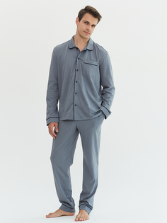 Пижама мужская Ihomewear Классическая серая 52/170-176