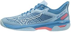 Кроссовки женские Mizuno Wave Exceed Tour 5 Ac голубые 6 UK