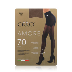 Колготки женские Atto Amore 70 бежевые 3 размер