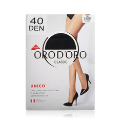 Колготки женские Orodoro Unico черные 2 размер