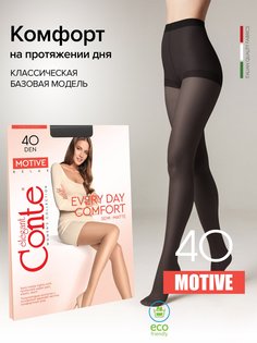 Колготки женские Conte Elegant MOTIVE 40 черные 2