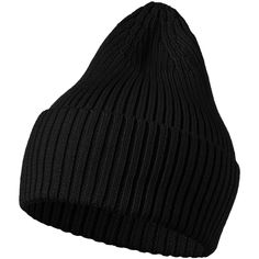 Шапка бини унисекс Sherst Stout черная, р.56-58