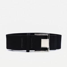 Ремень женский 9730853 черный, 66х5 см No Brand