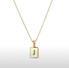 Колье из стали 40 см SORONA jewelry J, перламутр