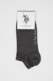 Носки женские U.S. POLO Assn. A082SZ013P02SIMON-SK21 серые one size