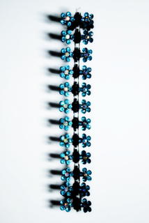 Заколка-краб женская Fashion Jewelry Мини голубая