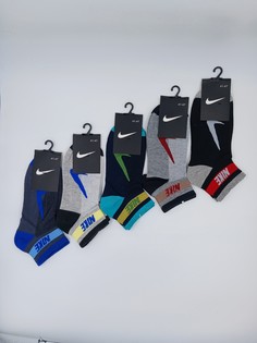 Комплект носков мужских Nike NF27123 разноцветных 41-47 5 пар