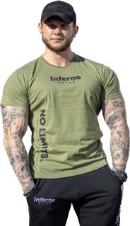 Футболка мужская INFERNO style Ф-001-033-04 хаки S