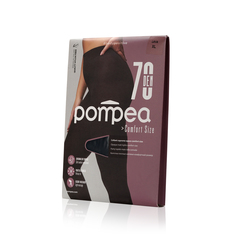 Колготки женские Pompea черные 5