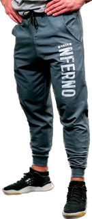 Спортивные брюки мужские INFERNO style Б-001-001 серые 4XL
