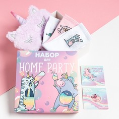 Подарочный набор Party маска для сна, носки 3 пары Kaftan