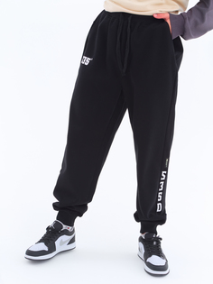 Спортивные брюки мужские KF 69-058 черные 48-50/180