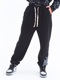 Спортивные брюки мужские KF 69-063 черные 50-52/185