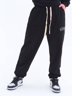 Спортивные брюки мужские KF 69-050 черные 44/170 RU