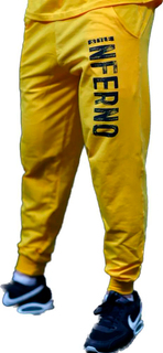 Спортивные брюки мужские INFERNO style Б-001-001 желтые S
