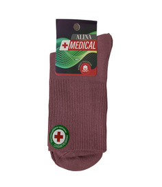 Носки женские MEDICAL CC21011 розовые 36-41