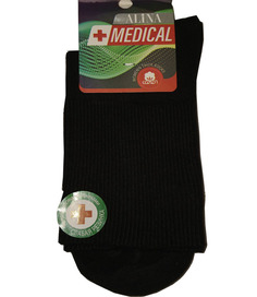 Носки женские MEDICAL CC21011 черные 36-41
