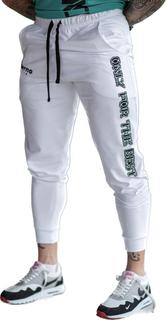 Спортивные брюки мужские INFERNO style Б-001-003 белые 4XL