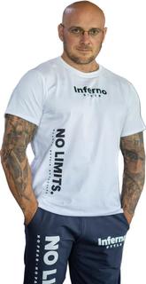 Футболка мужская INFERNO style Ф-001-033-02 белая 4XL
