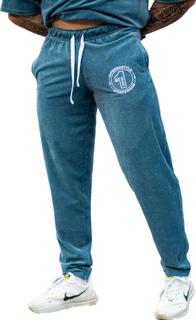 Спортивные брюки мужские INFERNO style Б-016-000 голубые M