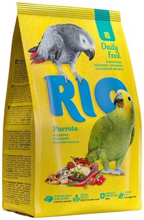 Сухой корм для крупных попугаев RIO PARROTS – Рио, 4 шт по 1 кг
