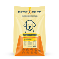 Корм сухой "Profifeed" для собак с чувствительным пищеварением 17кг