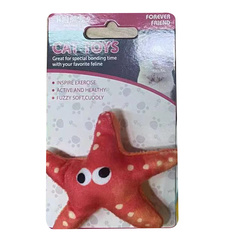 Игрушка для кошек Mascube, морская звезда, с кошачьей мятой, MBV032-26-2