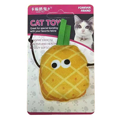 Игрушка для кошек Mascube, ананас, с кошачьей мятой, MBV032-26-3