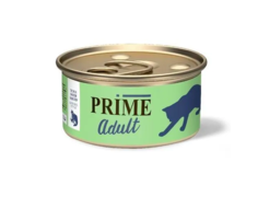 Консервы для кошек Prime Adult тунец с кальмаром в собственном соку 2 шт по 70 г P.R.I.M.E.