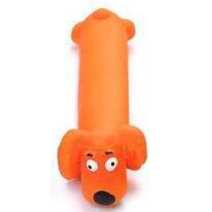 Игрушка для собак Mascube, собака, SM032-053, оранжевая