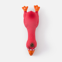 Игрушка для собак Mascube, птица, SM032-031, красная