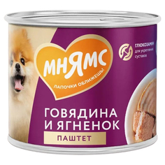 Консервы для собак Мнямс Здоровые Суставы, говядина, ягненок, 200г