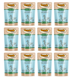 Влажный корм для кошек Organic Сhoice с уткой и бататом в соусе, 12 шт по 85 г