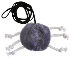 Мягкая игрушка ZooExpress Паук, на эластичном шнуре, 8 см