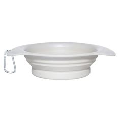 Миска для животных Fast pet 19х25 см 860 мл дорожная складная пластик/резина серая Kuchenland