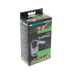 Фильтр для аквариума внутренний Dennerle Nano Clean Eckfilter, 150 л/ч, 2 Вт
